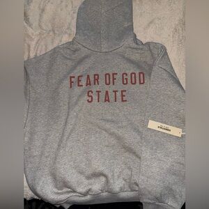 Fear of God Essentials Gray Sweatshirt